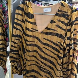 LSU TIGER stripes ! Bella Bella tiger stripes long sleeve